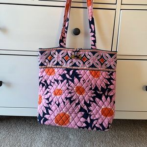 Vera Bradley Floral Quilted Tote Bag